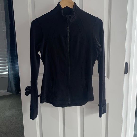 Lululemon Define Jacket Black (Second Release) 2015 Style: W4H98S $118 Luon Sz 8 - Picture 2 of 7